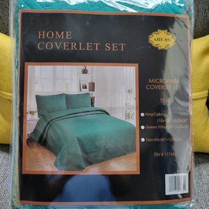 Microfiber Coverlet Set